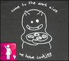 DARKSIDE COOKIES WOMENS T SHIRT