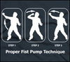 PROPER FIST PUMP TECHNIQUE T SHIRT FOR WOMEN